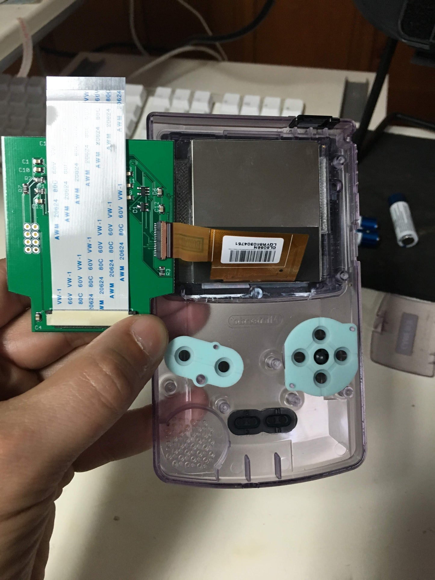 GameBoy Color IPS/TFT Screen Replacement