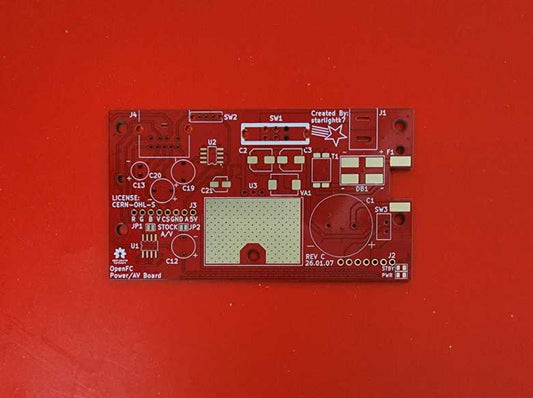 OpenFC Power/AV Board