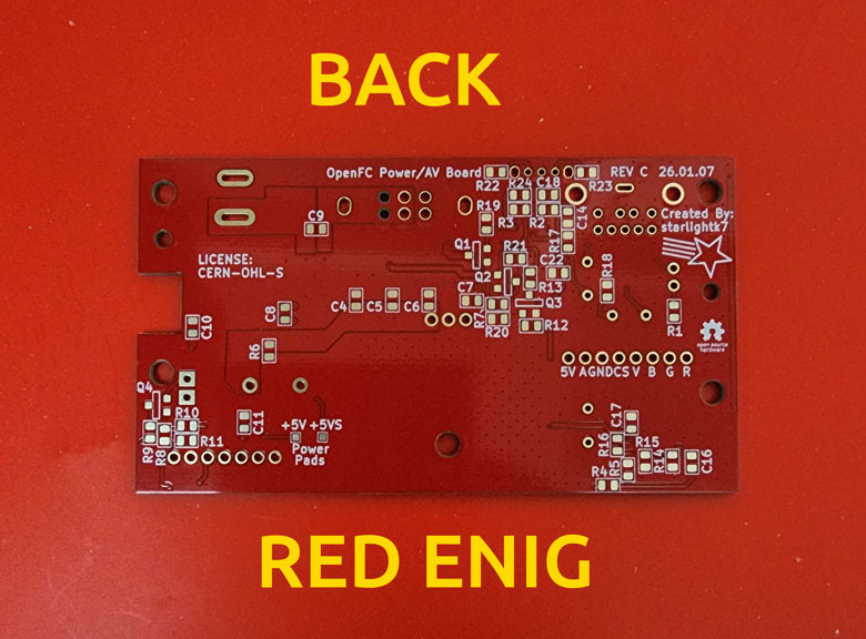 OpenFC Power/AV Board