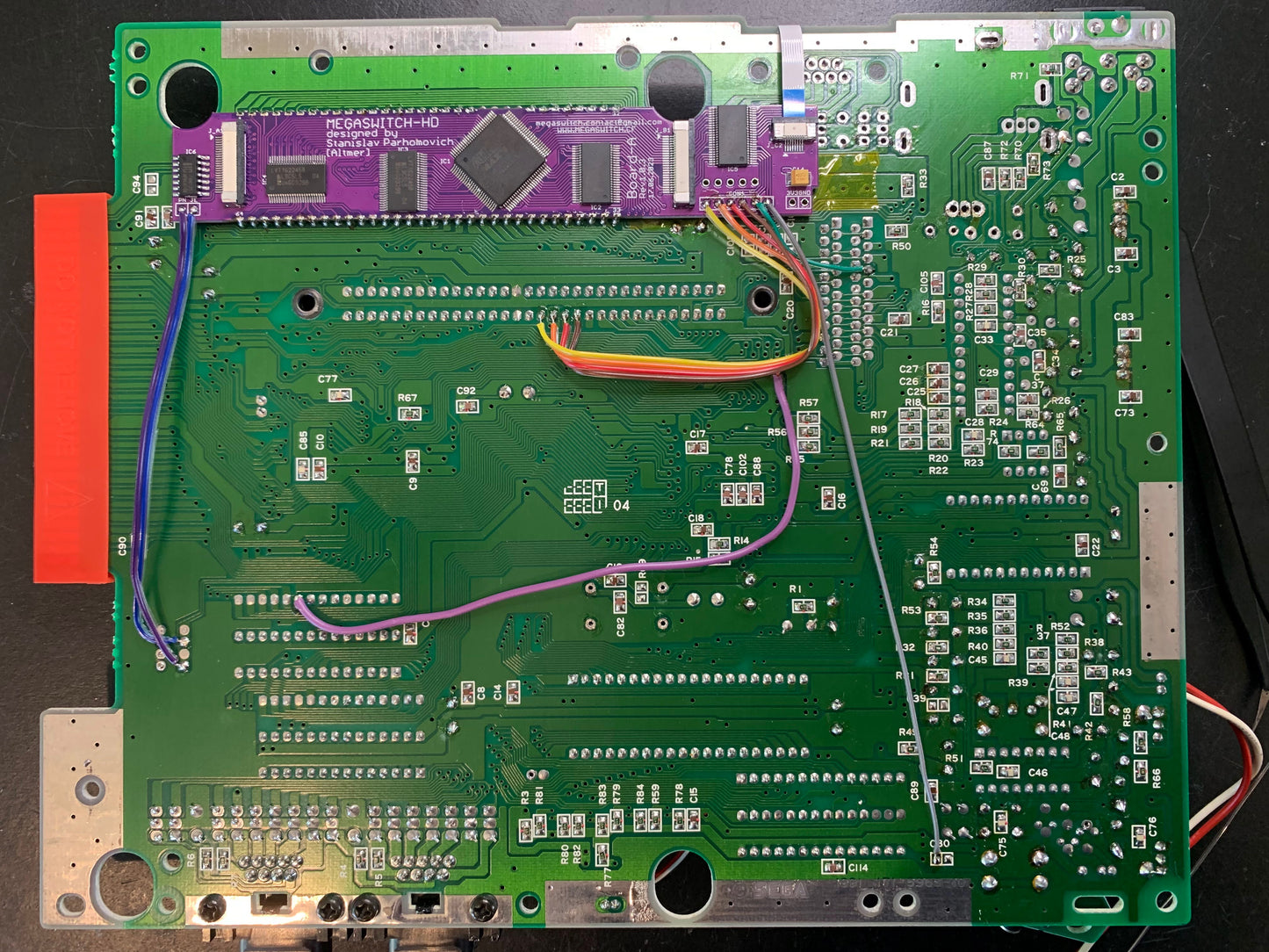 Megaswitch HD Genesis/Mega Drive HDMI mod installation