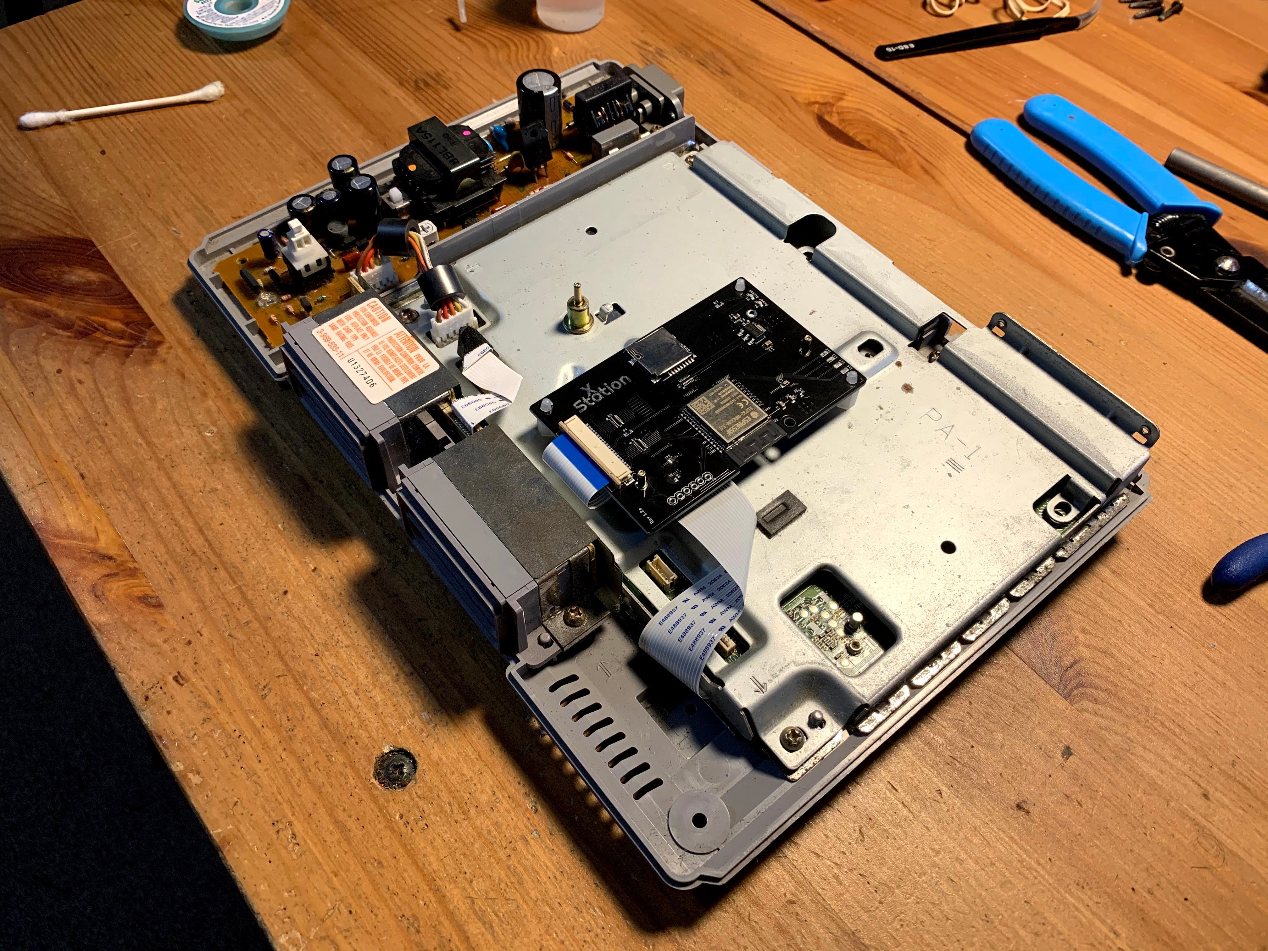 PlayStation XStation Optical Disc Emulator Install – 1upRestorations