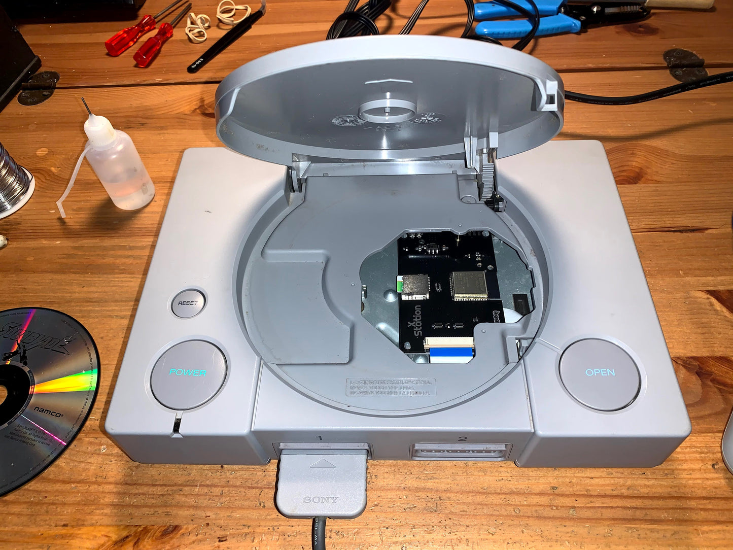 PlayStation XStation Optical Disc Emulator Install