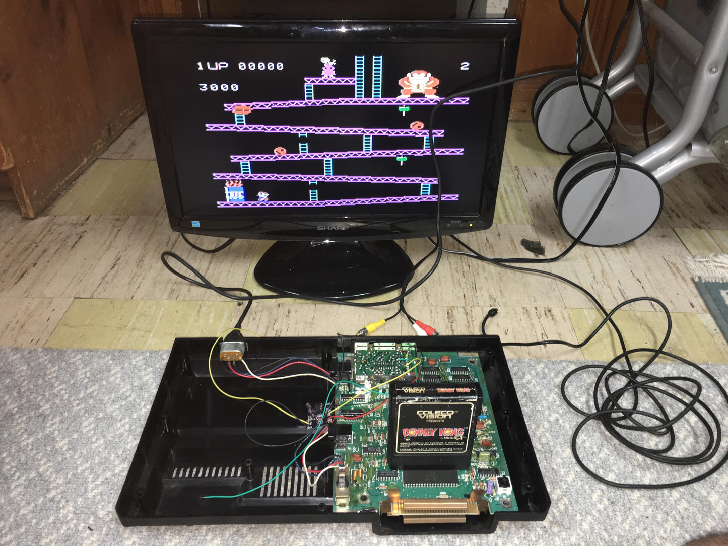 Colecovision Composite Video Install