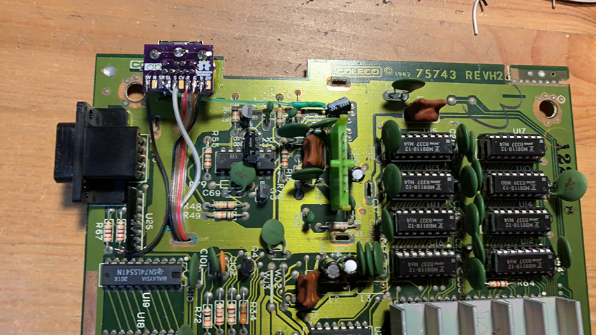 Colecovision RGB Install – 1upRestorations Colecovision RGB Install – 1upRestorations