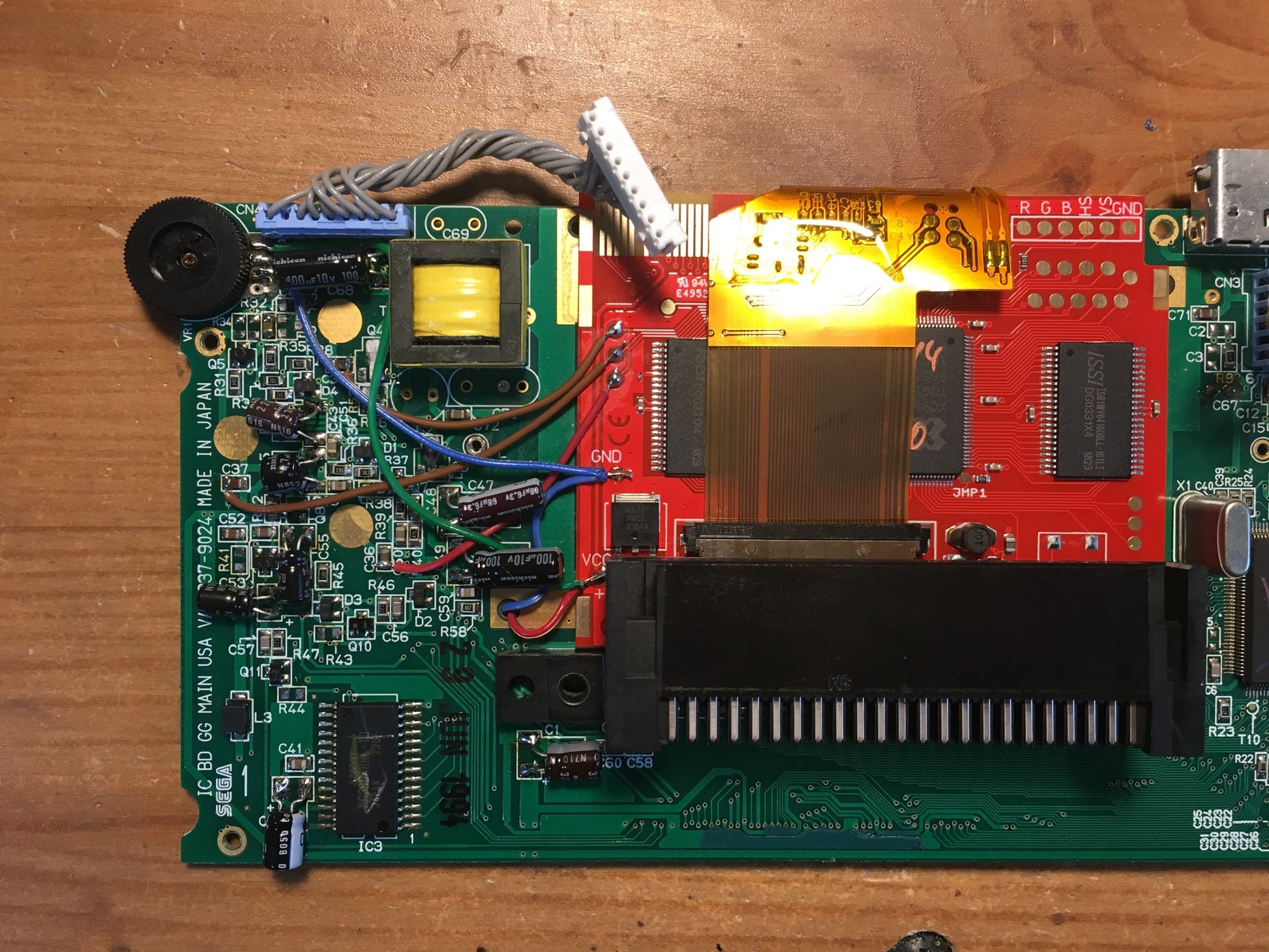 game gear pcb Game Gear LCD Install – 1upRestorations