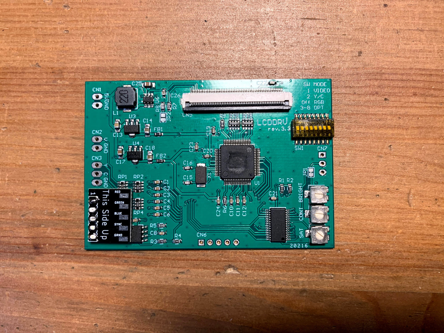 Sega Nomad RGB Screen (LCDDRV) Install