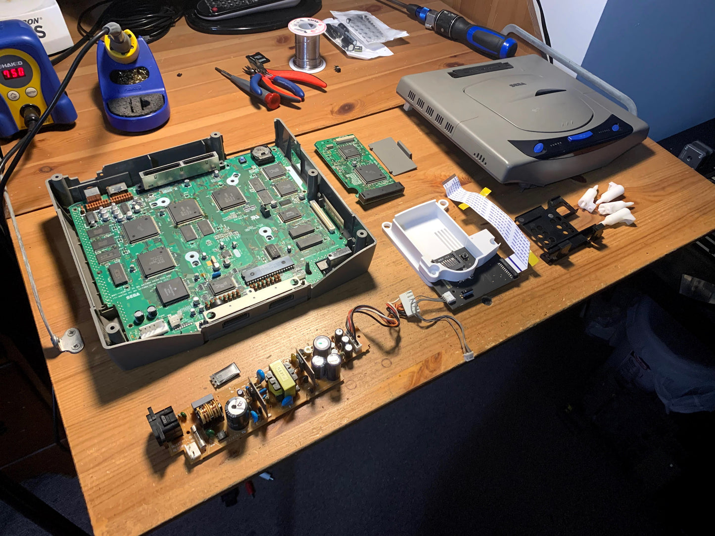 Sega Saturn FRAM Mod