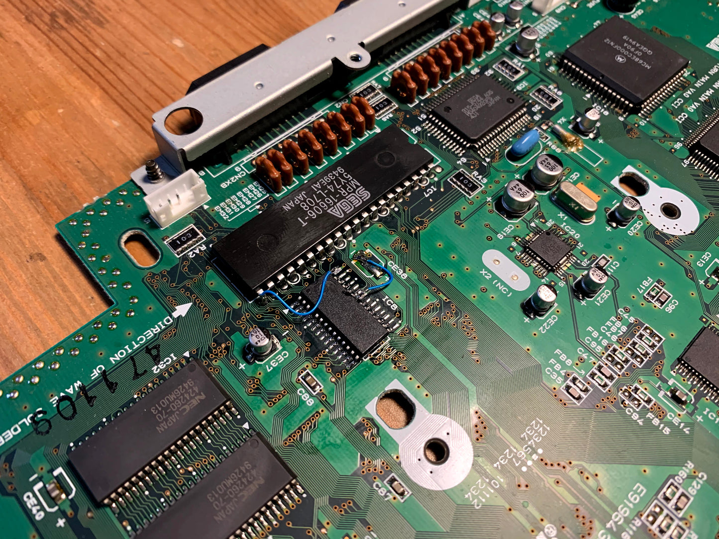 Sega Saturn FRAM Mod