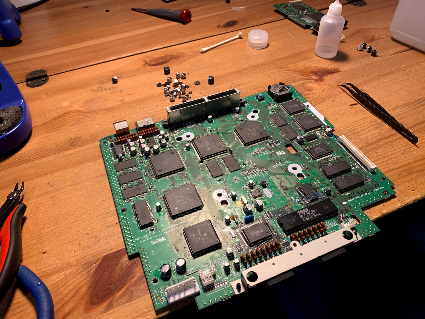 Sega Saturn FRAM Mod