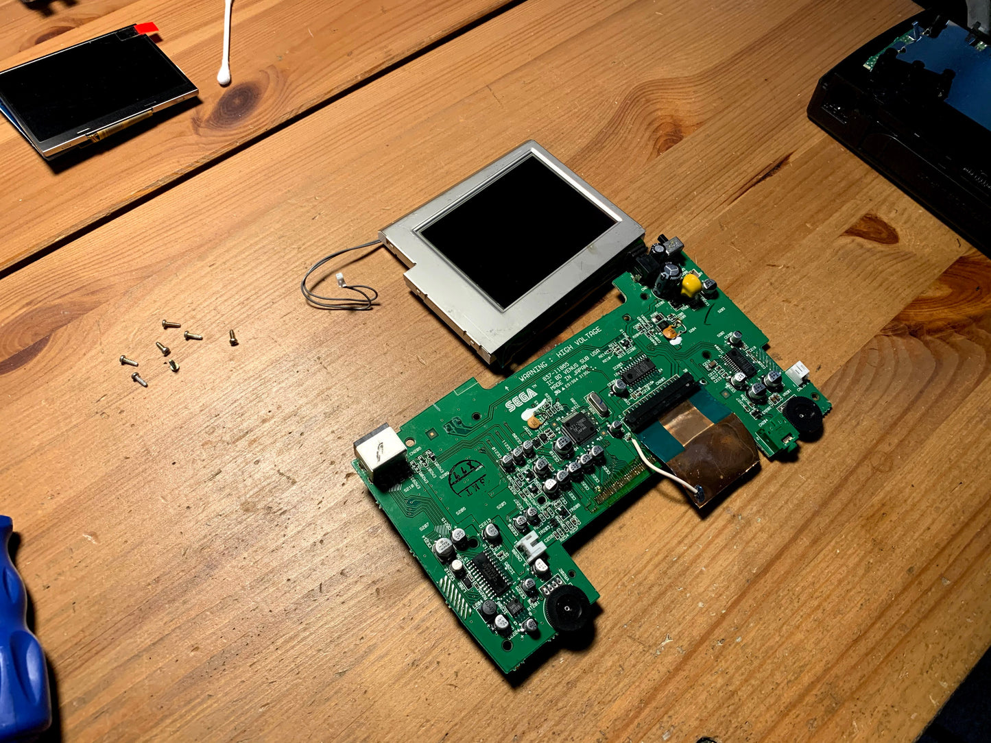 Sega Nomad TFT LCD Install