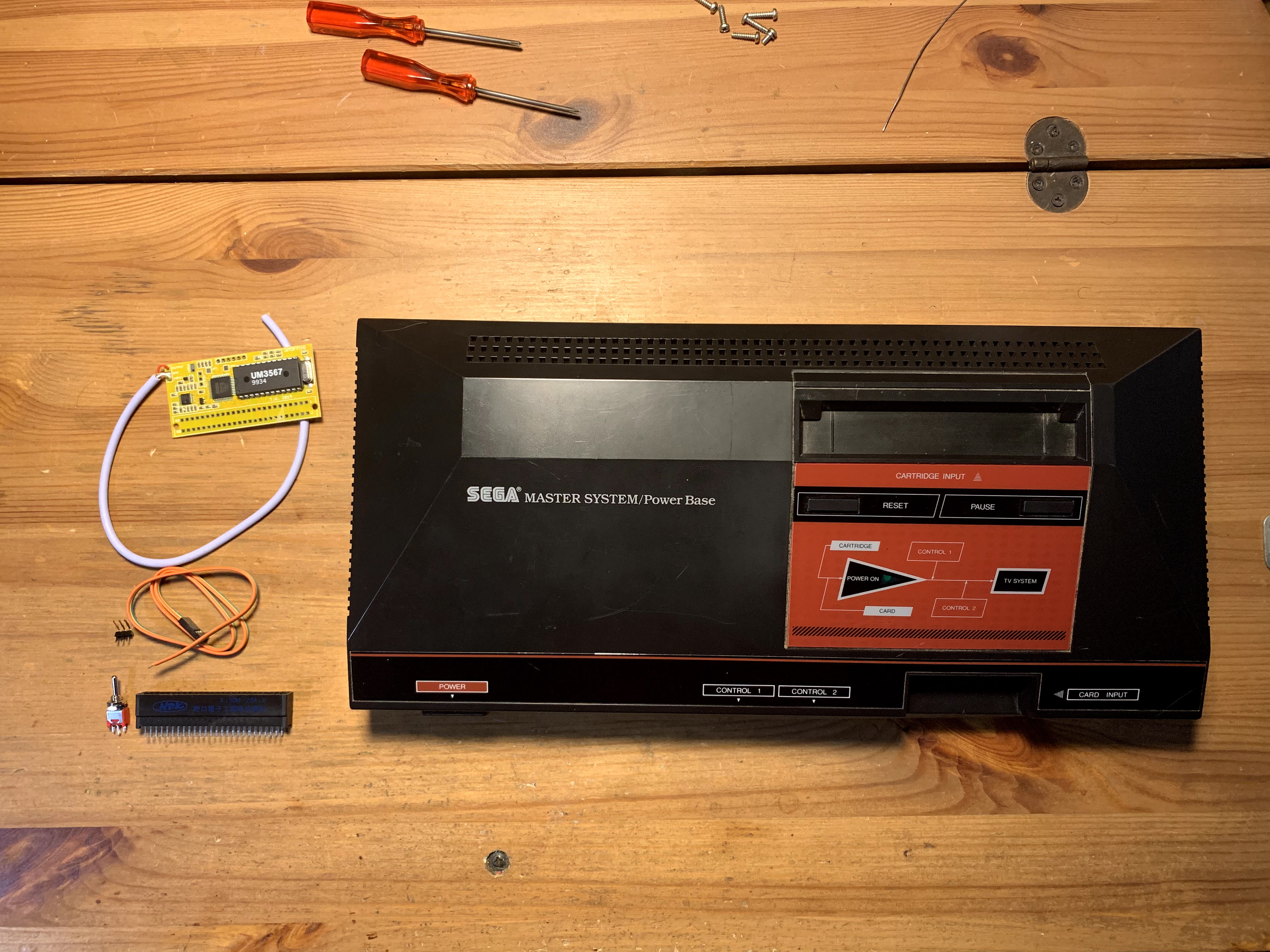 Master System FM Sound Expansion Install – 1upRestorations