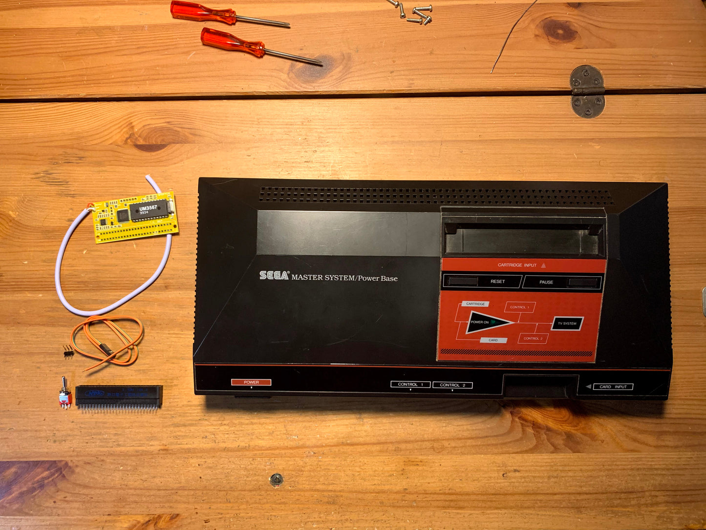 Master System FM Sound Expansion Install