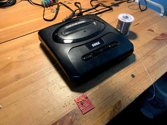Genesis/Mega Drive Triple Bypass Installation