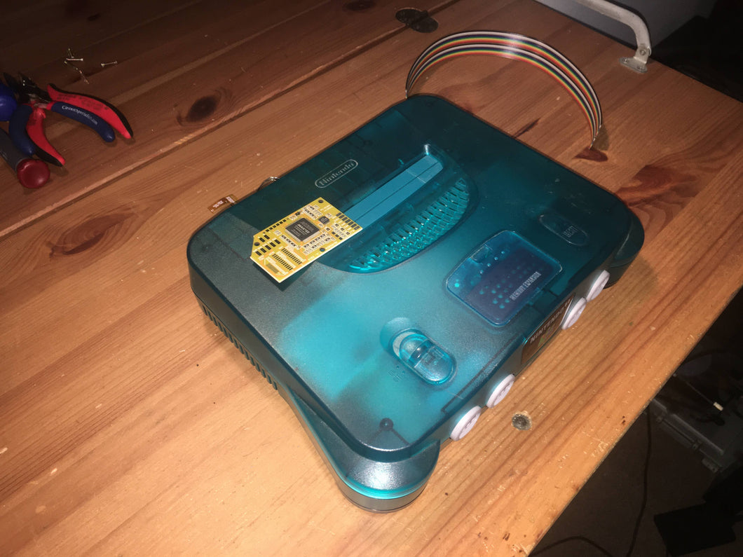 Nintendo 64 RGB Install (Tim Worthington)