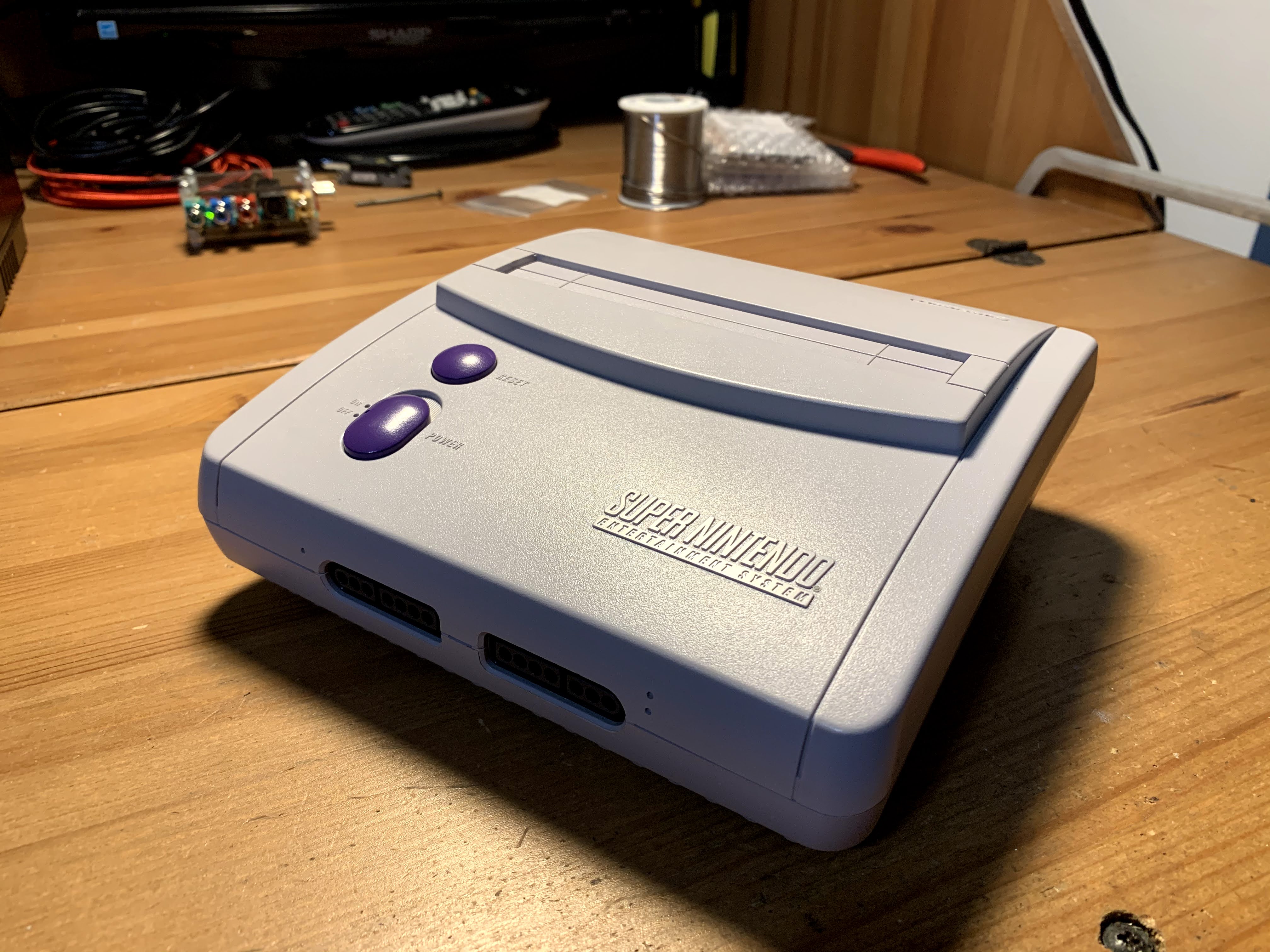 SNES Jr. RGB Install – 1upRestorations