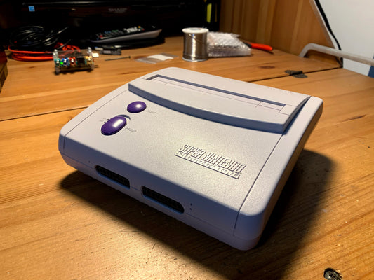SNES Jr. RGB Install