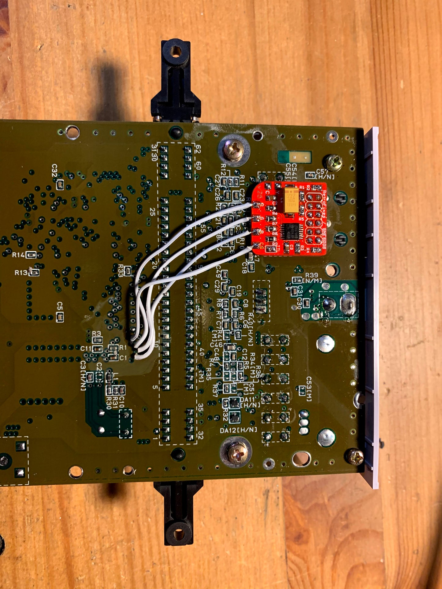 SNES Jr. RGB Install