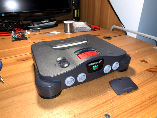 Nintendo 64 Ultra HDMI/HW2 Install