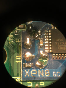 GameCube Xeno Mod Chip Install